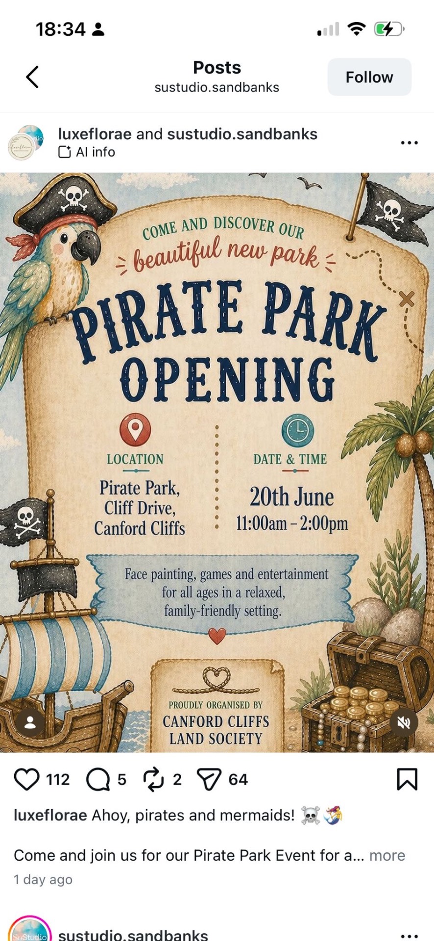 Pirate Park Opening